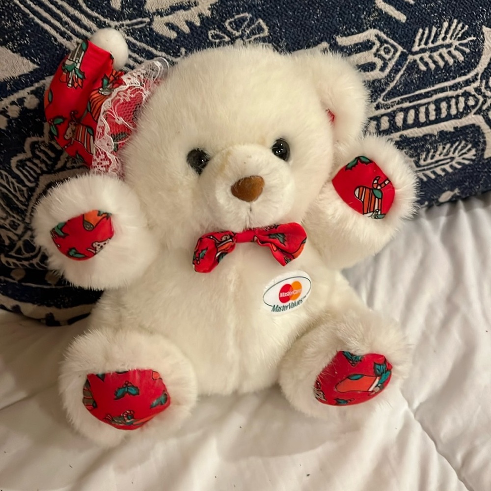 MasterCard MasterValues Christmas bear